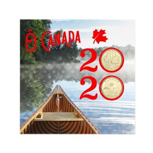 O'CANADA GIFT SET – 2020 Uncirculated 6 Coin Set with Limited Edition Loonie