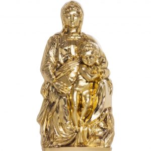 MADONNA OF BRUGES - 2020 $20 3 oz Pure Silver Gilded Coin - Cook Islands - Coin Invest Trust