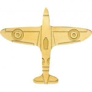 GOLDEN AIRPLANE - SPECIAL SHAPES GOLD - 2020 $1 0.5 Gram Pure Gold Coin - Palau - Coin Invest Trust