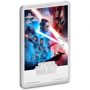 STAR WARS - THE RISE OF SKYWALKER - POSTER - 2020 1 oz Pure Silver Coin - NZ MINT