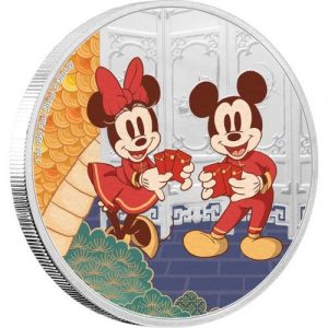 Disney 2020 Year Of The Mouse – Longevity - 2020 1 oz Pure Silver Proof Coin - Niue - NZ Mint