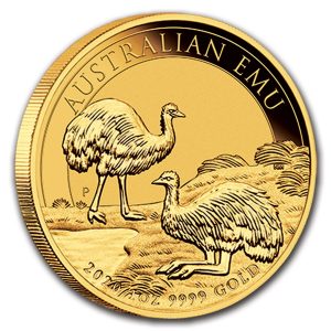 EMU - 2020 Australia 1 oz Fine Gold BU Coin - Perth Mint