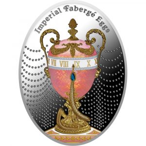 DUCHESS OF MARLBOROUGH EGG  - FABERGE EGGS - 2020 Pure Silver Proof Coin - Mint of Poland - Niue