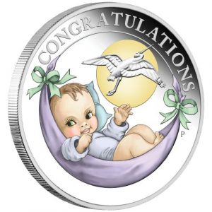 Newborn  - 2021 1/2 oz Pure Silver Proof Coin - Australia - Perth Mint