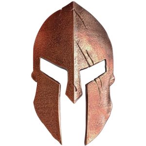 SPARTAN HELMET - 2021 300 Grams 3D Shape Pure Silver Coin with Antique Bronze Finish - Solomon Islands