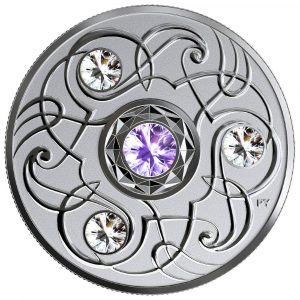 BIRTHSTONES: DECEMBER – 2020 $5 FINE SILVER COIN – ROYAL CANADIAN MINT