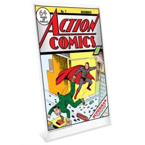 ACTION COMICS #7 SUPERMAN - 35 Gram Pure Silver Foil - NZ Mint