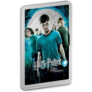 HARRY POTTER CLASSIC POSTER- Harry Potter and the Order of the Phoenix - 2021 1 oz Pure Silver Proof Coin - Niue - NZ Mint