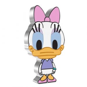 DAISY DUCK - CHIBI COIN COLLECTION DISNEY SERIES - 2021 1 oz Pure Silver Proof Coin - Niue - NZ Mint