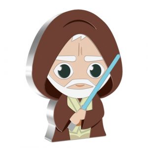 OBI-WAN KENOBI - CHIBI COIN COLLECTION STAR WARS SERIES - 2021 1 oz Pure Silver Proof Coin - Niue - NZ Mint