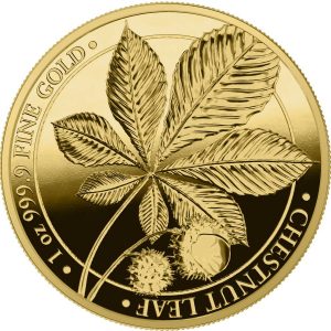 CHESTNUT - GERMANIA MINT - 2021 5 Mark 1 oz Pure Gold Proof Round in Capsule (BOX)