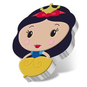 SNOW WHITE CHIBI COIN COLLECTION DISNEY PRINCESS SERIES - 2021 1 oz Pure Silver Proof Coin - Niue - NZ Mint