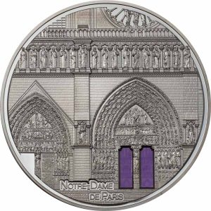 TIFFANY ART METROPOLIS PARIS - 2021 $25 5 oz Pure Silver Black Proof smartminting® Coin - PALAU - Coin Invest Trust