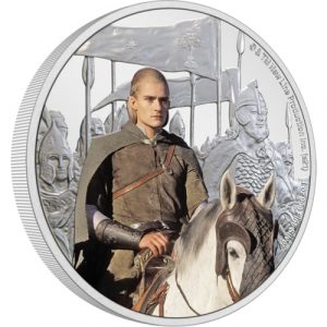 LEGOLAS - THE LORD OF THE RINGS - 2021 1 oz $2 Fine Silver Coin - Niue - NZ Mint