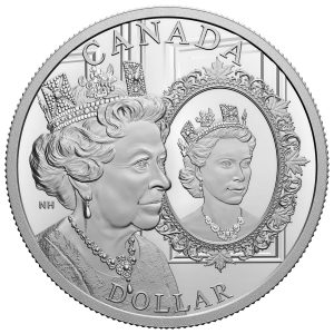 THE PLATINUM JUBILEE OF HER MAJESTY QUEEN ELIZABETH II 2022 Special Edition Silver Dollar Coin