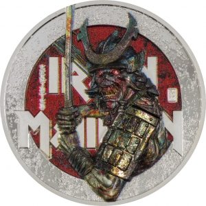 IRON MAIDEN SENJUTSU 2022 1 oz Pure Silver Smartminting Coin - Cook Islands - Coin Invest Trust