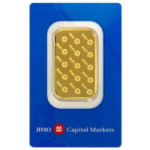 BMO CAPITAL MARKETS - 1 oz Pure Gold Bar in Assay - Rand Refinery