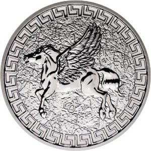 PEGASUS Jennie Norris 2022 1 Pound 1 oz Pure Silver BU Coin