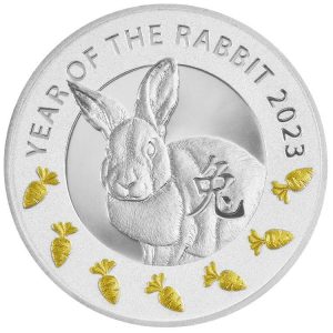 YEAR OF THE RABBIT 7 ELEMENTS 2023 Pure Silver Proof Coin