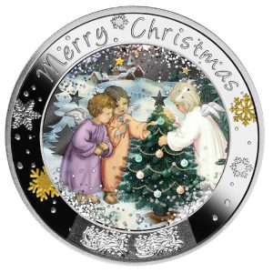 MERRY CHRISTMAS 2022 $1 Pure Silver Coin - NIUE - Mint of Poland