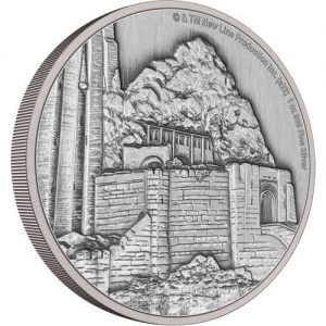 HELM'S DEEP THE LORD OF THE RINGS 2022 1 oz $2 Fine Silver Coin