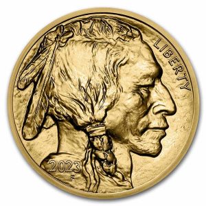 GOLD BUFFALO 2023 1 oz Pure Gold Brilliant Uncirculated Coin