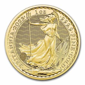 BRITANNIA (King Charles III) 2023 100 GBP 1 oz Pure Gold Coin