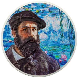 MASTERS OF ART CLAUDE MONET 2023 $10 2 oz Silver .999 Smartminting Ultra High Relief Coin - Cook Islands - Coin Invest Trust