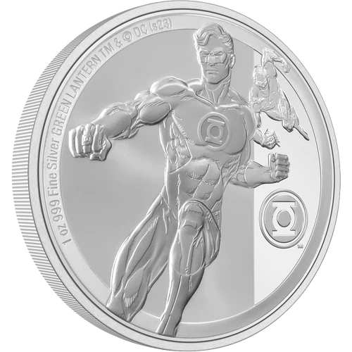 GREEN LANTERN CLASSIC 2023 1 oz Pure Silver Proof Coin - Niue - NZ Mint