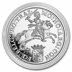 NETHERLANDS DUCATON RIDER RESTRIKE 2023 1 oz Pure Silver Coin in Capsule - Royal Dutch Mint