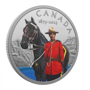 150 ANNIVERSARY OF THE RCMP  2023 $20 1 OZ FINE SILVER COIN – ROYAL CANADIAN MINT