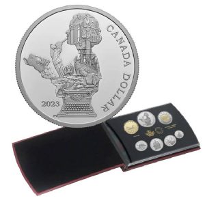 Kathleen "Kit" Coleman Pioneer Journalist  Special Edition 2023 Silver Dollar Proof Set - Canada