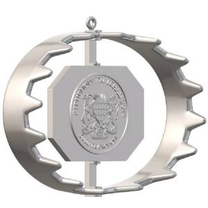 Bear Trap 3D 2024 1oz 5000 Francs Silver Coin - Chad