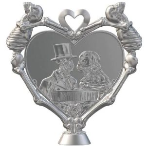 Till Death Do We Part  3D 2024 1oz 5000 Francs Silver Coin - Chad (PRE-ORDER)