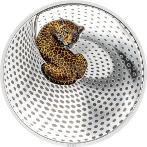 Leopard Camouflage of Nature 2024 3 oz $20 Silver Proof Coin - Palau