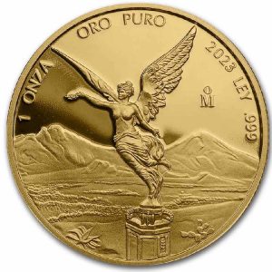 LIBERTAD MEXICO 2023 1 oz Proof Gold Coin in Capsule - Casa de Moneda de México