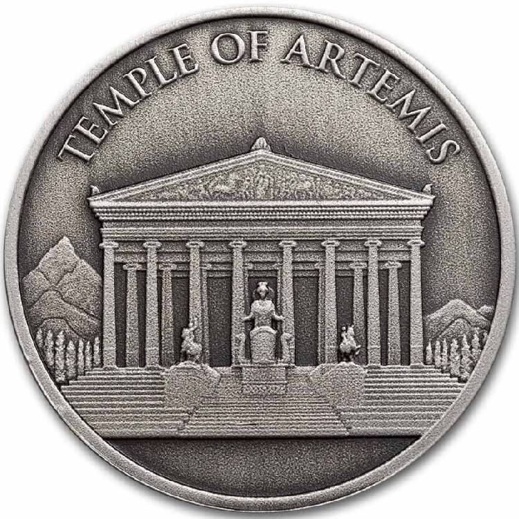 7 Wonders of the World 1 oz Silver Antique x7 Coin Set