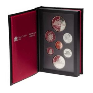 1987 John Davis Exploration Davis Strait 400th Anniversary Double Dollar Set - Royal Canadian Mint