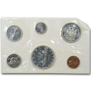 1966 Canadian Uncirculated Proof Like Collector Set - Royal Canadian Mint