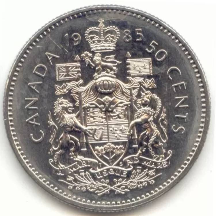 1986 50 Cents Coin - Royal Canadian Mint