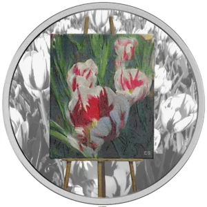 En Plein Air Springtime Gifts 2017 $20 1oz Fine Silver Proof Coin - Royal Canadian Mint