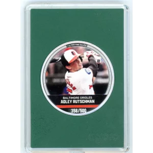 Adley Rutschman 2024 MLB Mint Trading Coin - Niue - NZ Mint COA #358/500