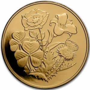 **SPECIAL 2% OVER SPOT** 1998 Canada Gold $350 Flowers of Canada 1.2235 oz .99999 Proof (Coin in Capsule and COA only)