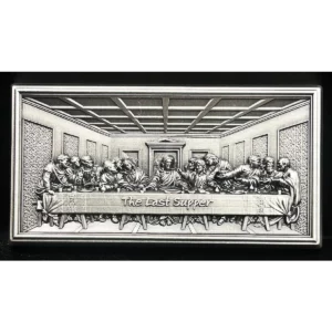 Last Supper 2025 2 oz Pure Silver Stacker Medal with Capsule – South Korea (COMING SOON)