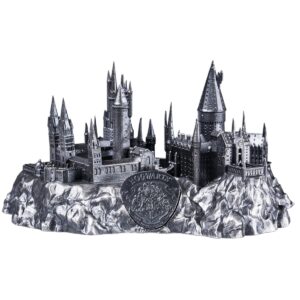 HOGWARTS CASTLE 2024 $10 5 oz Silver Antique Finish Special Shaped Coin - Samoa - MDM (PRE-ORDER)