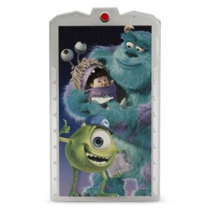 Disney Pixar Monsters Inc Mike and Sulley 2025 $5 3 oz Silver Proof Coloured Shaped Coin - Niue - Agoro by NZ Mint
