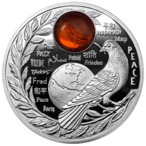 WORLD PEACE 2025 $1 Pure Silver Proof Coin - Niue - Mint of Poland (PRE-ORDER)
