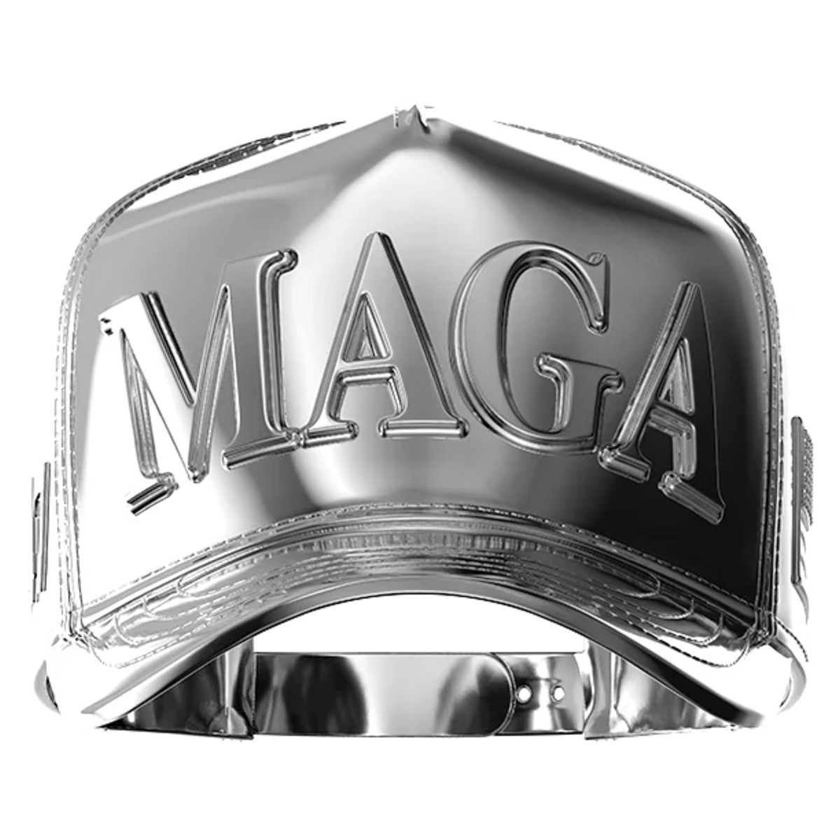 MAGA Hat 2025 2 oz Pure Silver Proof Shaped Sculpture - Spectres