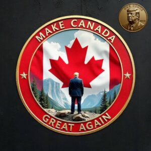 Make Canada Great Again 1 oz Copper Coloured Round in Capsule - 5,000 Mintage (PRE-ORDER)