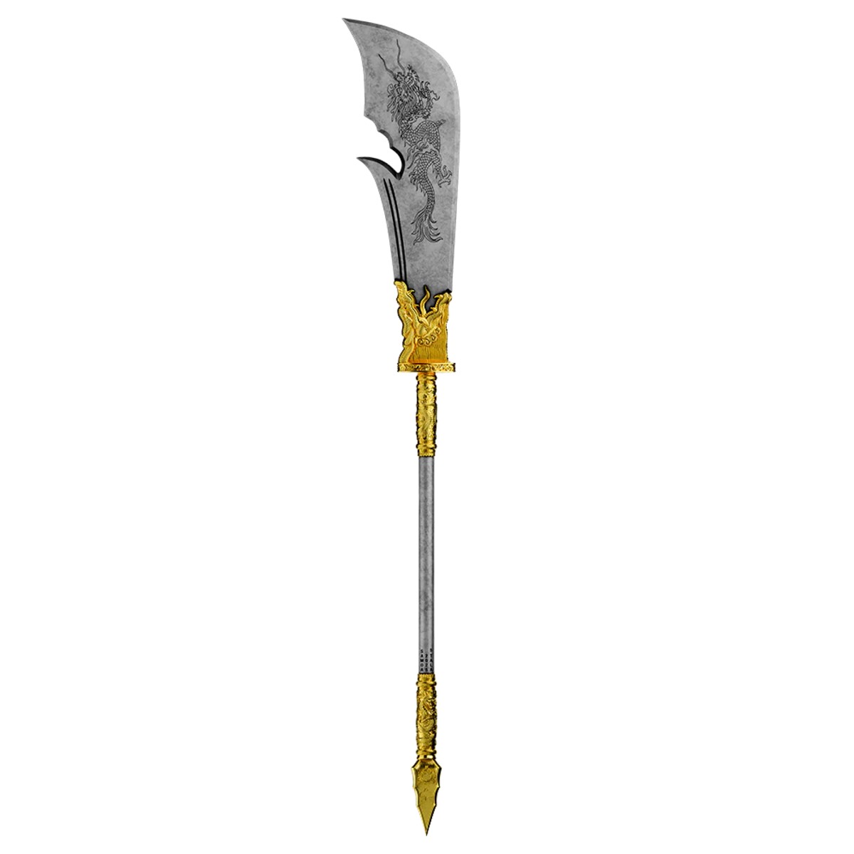 Guan Yu's Green Dragon Crescent Blade 2025 2 oz 5 Tala Pure Silver